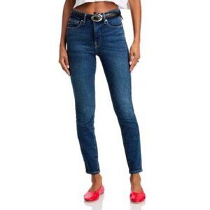 Good American Womens Good Waist High Rise Skinny Jeans 14/32